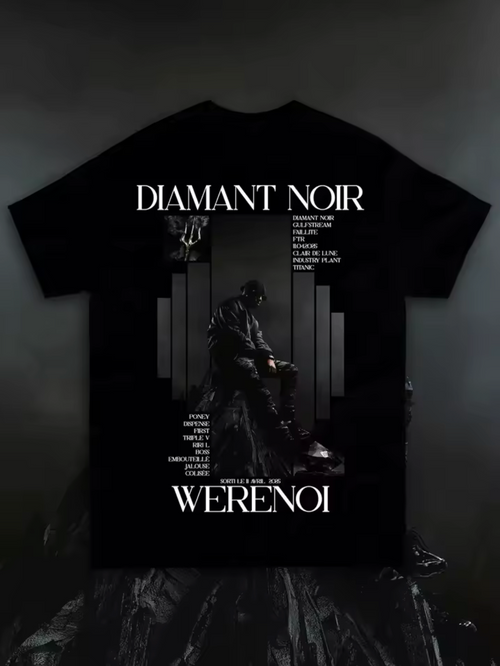 T-Shirt "Diamant Noir"